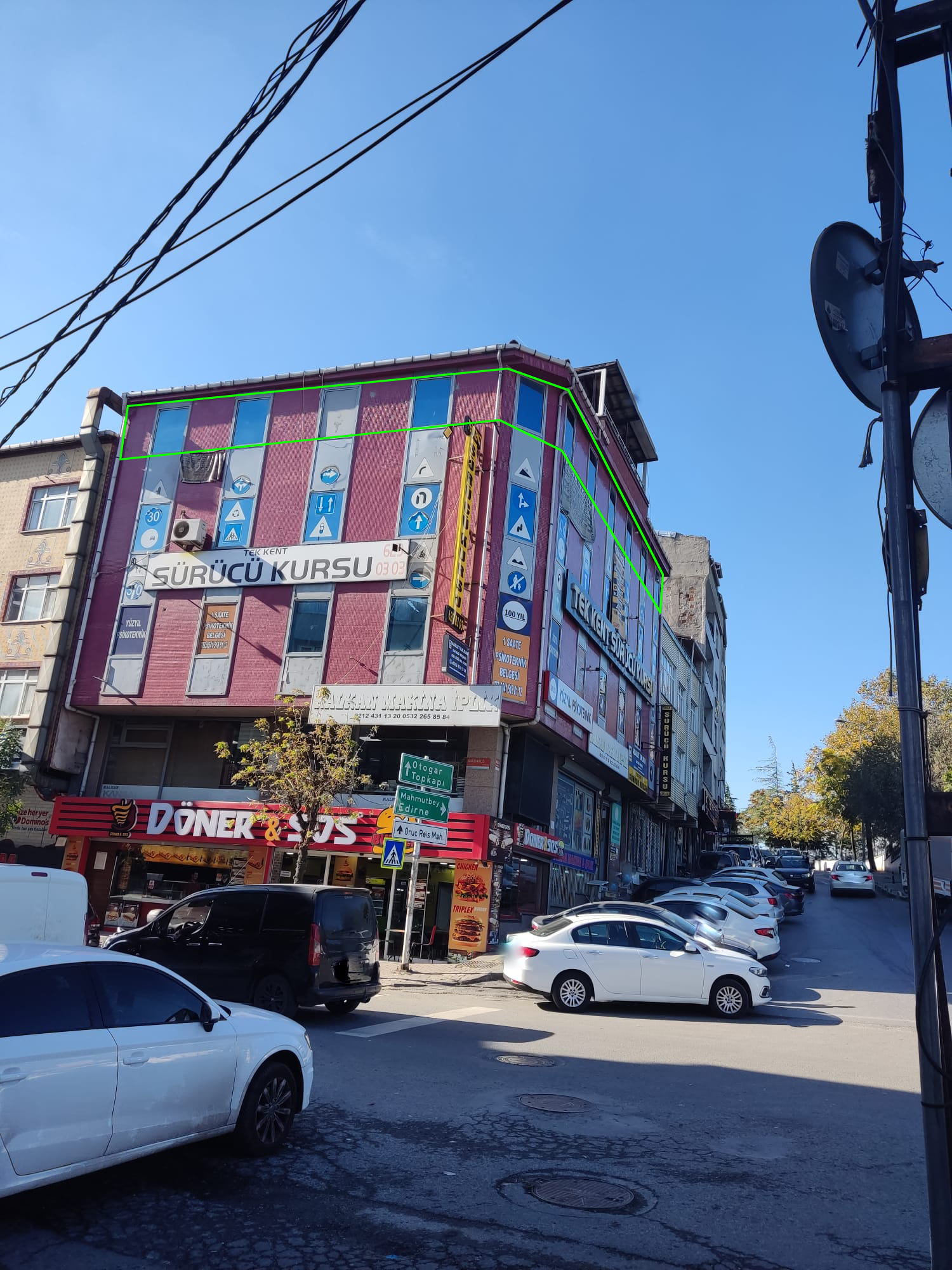 BAĞCILAR 100.YIL MAH. KIŞLA CAD. ÜSTÜNDE KİRALIK 215 m2 OFİS